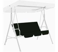 Reemplazo de toldo para Columpio de Patio, Funda Impermeable 190T para Asiento de Mecedora, para Patio y jardín