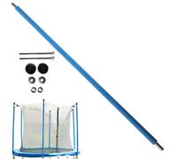 Reemplazo de trampolín Net Poles - Acero resistente 1.76-1.96m | Recinto recto tubos de trampolín con espuma | Durable Hardware Accessories For 6-16FT Round Frame Trampolines Repair