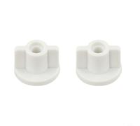 Reemplazo de tuerca inferior del asiento de inodoro, repuesto fijo inferior para pernos de tapa de 2,5 cm, accesorios de hardware de bisagra de baño, tuercas traseras de plástico