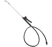 Reemplazo de varita de pulverizador, reemplazo de varita de rociador de bomba de acero inoxidable con varilla de gatillo de boquilla ajustable y manguera de 3.6 pies de largo para jardinería, hierba