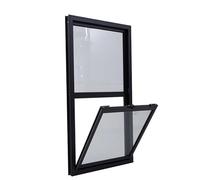Reemplazo de ventanas correderas de sótano, ventana de ventilación vertical de aluminio para cobertizos, 35 cm de ancho, para cabañas, casas pequeñas y garajes