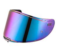 Reemplazo de visera Compatible with casco con protección contra el viento compatible con cascos LS2 FF327 Visera de repuesto Compatible with casco Challenger Visera tintada,reemplazo visera