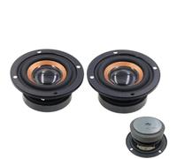 Reemplazo De Woofer De Altavoces, De Reemplazo De 1 Par 2 Pulgadas para Altavoces: Canales Izquierdo Y Derecho Piezas De para Jugar, Escucha De Música