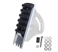 Reemplazo de zapatos de escalera de extensión | Herramienta de reparación antideslizante de aluminio | Reemplazo de escalera de extensión | for Roof Stairs Workbench Drill Picking Work Home Interior