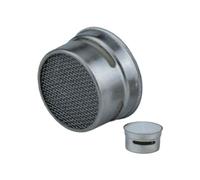Reemplazo Del Aireador Del Grifo: Boquilla De Fregadero De Alto Flujo, Filtro De Grifo De Baño A Prueba De Salpicaduras. Adaptador De Pulverizador De Cocina | Pico De Acero Inoxidable Que Ahorra Agua,