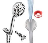 Reemplazo del cabezal de ducha RV, cabezal de ducha RV con manguera,10 modos de cabezal de ducha de alta presión flexible de alta presión | Accesorios de baño, potente herramienta de baño de viaje