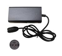 Reemplazo Del Cargador De Iones De Litio Conector BMZ Rosenberger, Compatible Con Batería De 36 V (42 V) Con Enchufe Rosenberger (36 V 3 A)(Dock add UK adapter)