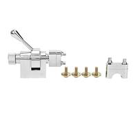 Reemplazo del colador de tambor de trampa de mtlavismo para un material de aleación de zinc antiguo fácil de usar y transporta ideal para bateristas Color plateado