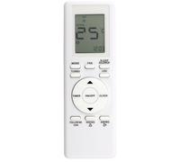 Reemplazo del control remoto del aire acondicionado por el control remoto del aire acondicionado RG94A/BGEF