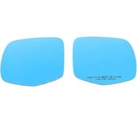 Reemplazo del cristal del espejo retrovisor 1 par de lentes espejo retrovisor lateral con calefacción gran angular para Pilot Para Ridgeline 2016-2019(Azul)