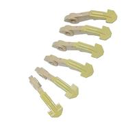 Reemplazo del Dedo del selector del Rollo de Calor del fusor de 6 Piezas para 019E57830 019E57831 Compatible con 4110 4112 4127 4590 4595 D95 D110 D125 D136