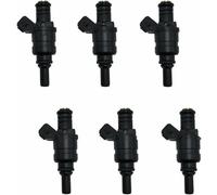 Reemplazo del inyector de combustible 6 inyectores de combustible alta impedancia para accesorios coche para BMW