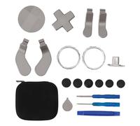 Reemplazo del Joystick del Controlador One, Joysticks de Metal Profesionales 15 en 1 para el Controlador One Elite Series 2 (Silver)