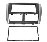 Reemplazo del Marco del Panel de navegación para Impreza 2007-2012 y 2008-2013, Kit de Fascia de Radio Doble DIN con Recorte de Pantalla de 7 Pulgadas