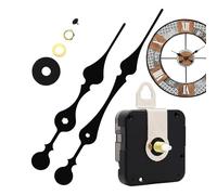Reemplazo del mecanismo del reloj,Reemplazo mecanismo reloj de pared - Mecanismo de con movimiento de que funciona con pilas, motor, para