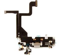 Reemplazo del módulo de la Placa PCB del Cable Flexible del Puerto de Carga de la Base USB Compatible con iPhone 13 Pro Silver