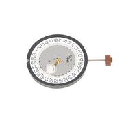 Reemplazo del Movimiento 515 Movimiento de Reloj de Cuarzo CronóGrafo Piezas de Reloj para el Movimiento Ronda 515 (Corona una las 3)