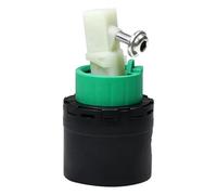 Reemplazo Del Núcleo De La Válvula Del Grifo De Cerámica - Cartucho De Un Orificio Compatible Con Hansgrohe M3/M2 | Pieza De Reparación De PVC Y Metal Resistente Para Fregaderos De Cocina Y Baño