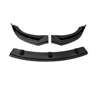 Reemplazo del parachoques delantero Alerón del cuerpo labio parachoques delantero para cubierta protectora apto para Tesla para modelo 3 2017-2023(Glossy Carbon Fiber)