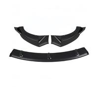 Reemplazo del parachoques delantero Alerón del cuerpo labio parachoques delantero para cubierta protectora apto para Tesla para modelo 3 2017-2023(Glossy Black)