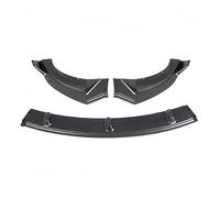 Reemplazo del parachoques delantero Alerón del cuerpo labio parachoques delantero para cubierta protectora apto para Tesla para modelo 3 2017-2023(Matte Black)