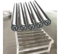 Reemplazo del rodillo transportador de acero inoxidable de 1,5 pulgadas: pieza de transmisión duradera(550mm 5pcs)