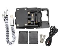 Reemplazo del Soporte De Navegación para Ninja para Z1000 SX para Z1000SX 2017 2018 2019 2020 Moto Navigation Support Téléphone Portable USB Chargeur Cadre(B)