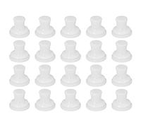 Reemplazo del tapón del anillo de cierre de la olla a presión |Accesorio fijo central de silicona universal de 20 piezas |Tapón de tapa interior para ollas a presión