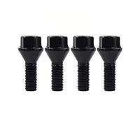 Reemplazo del tornillo del cubo de la rueda del automóvil compatible con F10 F11 F30 F32 F34 F15 F16 F25 Tornillo de la rueda Tuerca de bloqueo del perno M12 X 1.5 M14 X 1.25(M12 X 1.5)