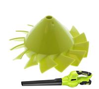 Reemplazo del ventilador para el soplador de hojas, parte de reparación del soplador inalámbrico de 18 V, componente de equipos de jardín duradero, fácil instalación de limpieza al aire libre, sitios