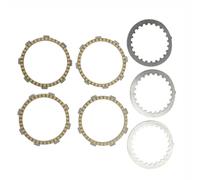 Reemplazo Disco Embrague Discos De Fricción, Accesorios Y Piezas para Yamaha RZ50 5FC 1998-2000 2002-2006, Kit Embrague Acero Placas para Motocicleta