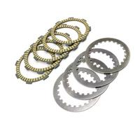 Reemplazo Disco Embrague Kit De Placa Embrague Discos Fricción Repuesto Piezas Motor Motocicleta 5 Uds + 4 para Honda CLR125 W 'City Fly'1998-2003