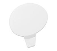 Reemplazo Duradero de la Cubierta del Gancho de Remolque del Parachoques Delantero Modelo Y 2020-2023 para una Fácil Instalación para Entusiastas del Automóvil (White)