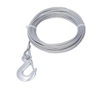 Reemplazo galvanizado de Acero Inoxidable la Fuerza 2000LBS del Cable Cuerda Alambre los 4mmx12m cabrestante