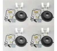 Reemplazo Herramienta Kit De Reparación De Carburador para Motocicleta para YZF600 R YZF600R 1997-2007, Incluye Aguja Asiento Émbolo Diafragma Flotador(Tipo 1)