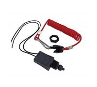 Reemplazo Interruptor de parada motor fueraborda marino, compatible con Bombardier BRP JOHNSON EVINRUDE PBD-585134 585134, interruptor apagado emergencia del