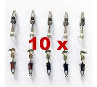 Reemplazo inyectores Conector - BOS EV1 (10 x TERMINALS FEMALE) for NORMAL+LOW 2,3,4,5,6,7,8,9,10 pin/pole - 1287013003, 1 287 013 003, 1037906240, 1 037 906 240, 191972525B, 282193-1