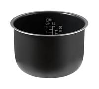 Reemplazo Olla Interior Olla Arrocera, Compatible With Panasonic SR-MS183 | 3L/4L/5L opcional, Compatible With SR-MS183/SR-DG183/DF181/MG183, duradero, fácil de limpiar(4L-01)