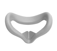 Reemplazo para 2 Tapa de Ojos Silicona Facial Bloqueo luz Resistente al Sudor Lavable Almohadilla Casco VR Amigable con la Piel Suave Fácil Instalar Experiencia Juego inmersiva