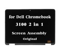 Reemplazo para Dell Chromebook 11 3100 2 en 1 pantalla LCD táctil con bisel digitalizador 9MH3J 11.6 pulgadas HD 1366x768 (sin función táctil táctil)