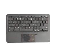 Reemplazo para HP Chromebook 11 G6 EE Laptop Upper Case Palmrest teclado retroiluminado panel táctil Asamblea parte L14921-001