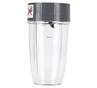 Reemplazo para licuadora, vaso de 24 onzas con cuchilla extractora, compatible con licuadoras de 600 W y 900 W, vaso de ABS libre de BPA con cuchilla de acero inoxidable