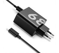 Reemplazo para Motorola Cargador de 68 W TurboPower GaN Cargador rápido - Cargador 68 W para Motorola Edge Serie, Moto G, ThinkPhone y dispositivos USB-C (cable de carga de 6,5 A 1 m)