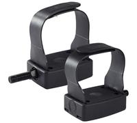 Reemplazo para pedales estacionarios de bicicleta | 1 par de pedales de ciclo interior con correa | Pedal antideslizante de rosca universal de 9/16 pulgadas | Ideal para el hogar, gimnasio, accesorios