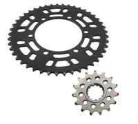 Reemplazo para Yamaha 700 Tenere (XTZ690) 2020-2024, FZ-07 F, FC, G, GC 2015-2017, MT-07 (MTN690-A) 2021 Kit De Piñones Delantero Y Trasero para Motocicleta 525(15 Teeth 46Teeth)