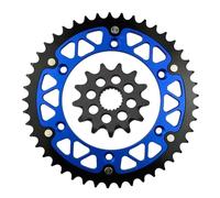 Reemplazo para Yamaha YZ125 WR250 YZ250 YZ250F WR250F YZ WR 125 250 F N, P, R, S, T, V, W, X Repuestos para Motocicleta: Piñón Delantero Y Trasero 520 (45T-52T / 13T)(45T-13T)