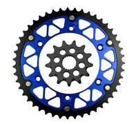 Reemplazo para Yamaha YZ125 WR250 YZ250 YZ250F WR250F YZ WR 125 250 F N, P, R, S, T, V, W, X Repuestos para Motocicleta: Piñón Delantero Y Trasero 520 (45T-52T / 13T)(47T-13T)