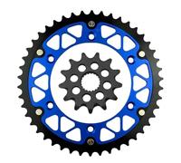 Reemplazo para Yamaha YZ125 WR250 YZ250 YZ250F WR250F YZ WR 125 250 F N, P, R, S, T, V, W, X Repuestos para Motocicleta: Piñón Delantero Y Trasero 520 (45T-52T / 13T)(46T-13T)