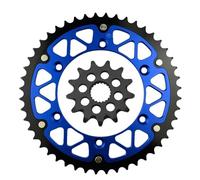 Reemplazo para Yamaha YZ125 WR250 YZ250 YZ250F WR250F YZ WR 125 250 F N, P, R, S, T, V, W, X Repuestos para Motocicleta: Piñón Delantero Y Trasero 520 (45T-52T / 13T)(48T-13T)