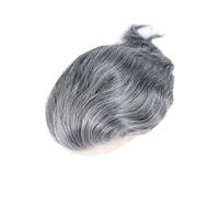 Reemplazo Peluca de hombre Cabello humano Prótesis capilar for Sistema reemplazo cómodo Piezas Sistemas
